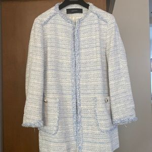 Zara Tweed long Jacket